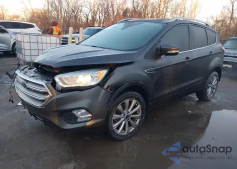 2017 Ford Escape Titanium from USA, damaged, VIN 1FMCU9J98HUB79861